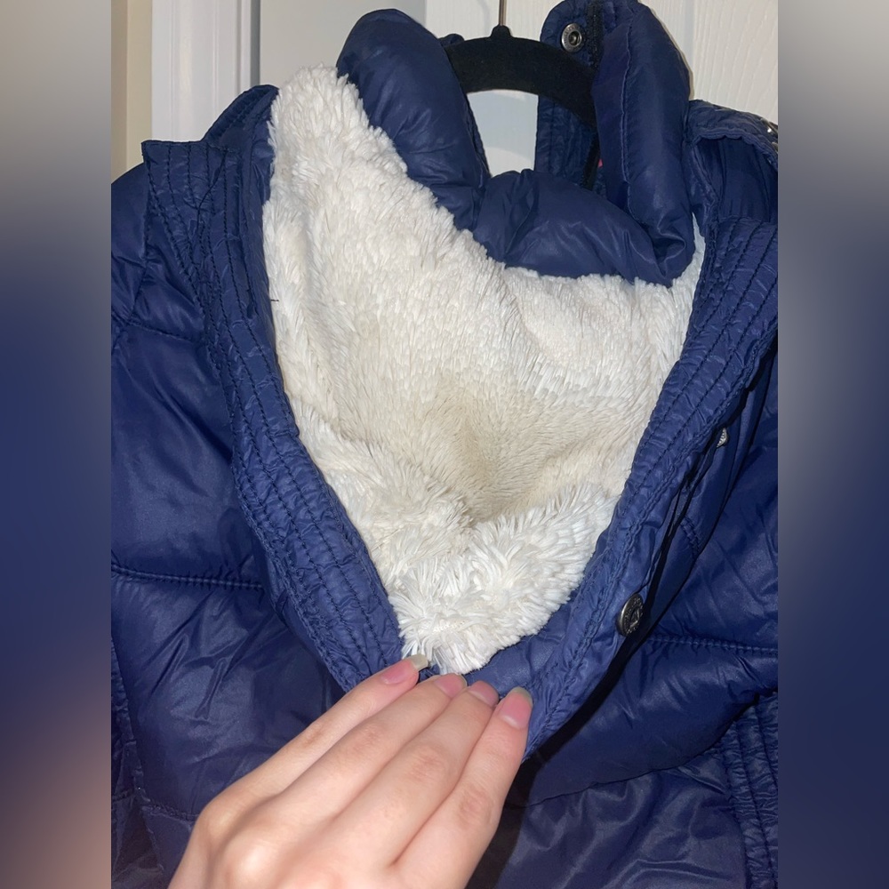 American Eagle Navy Jacket Medium - image 3